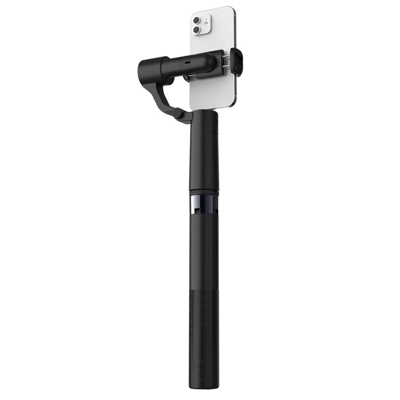 Q18 AI Smart Face Tracking Phone Stabilizer Gimbal Dual Axis Anti-Shake Selfie Stick with Tripod for Live Streaming