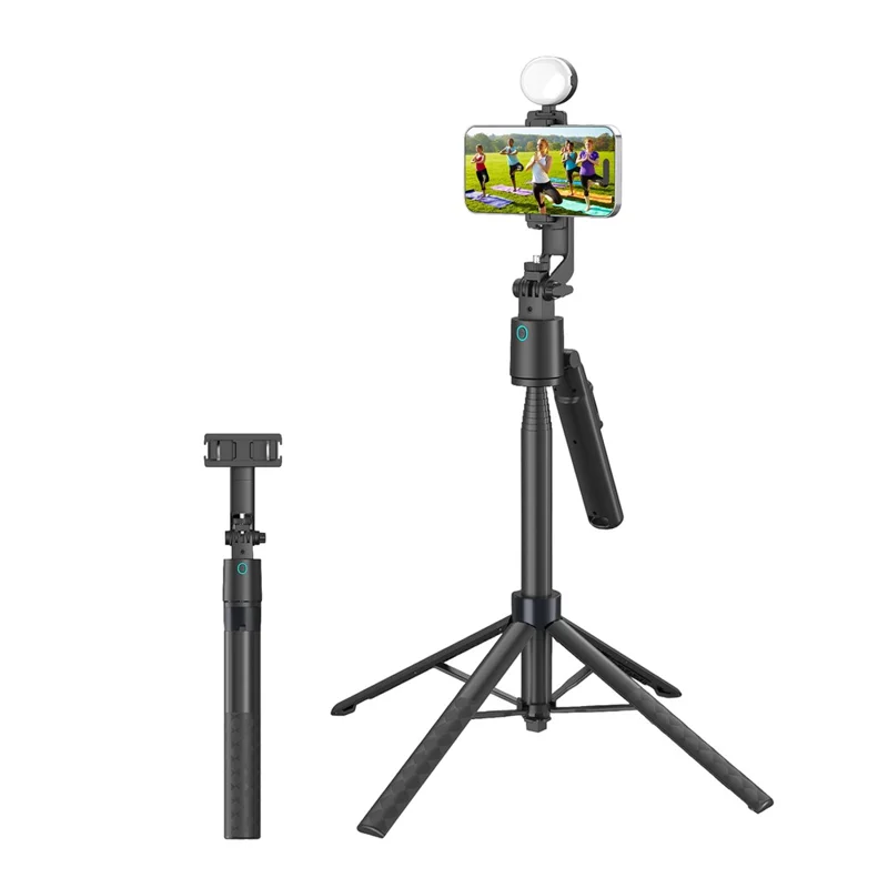 Q16 Smart AI Gimbal Selfie Stick Auto Tracking Face Follow 360 Degree Rotation Anti-shake Stabilizer