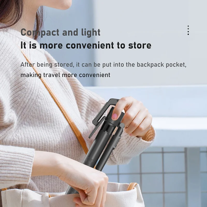 Q16 Smart AI Gimbal Selfie Stick Auto Tracking Face Follow 360 Degree Rotation Anti-shake Stabilizer