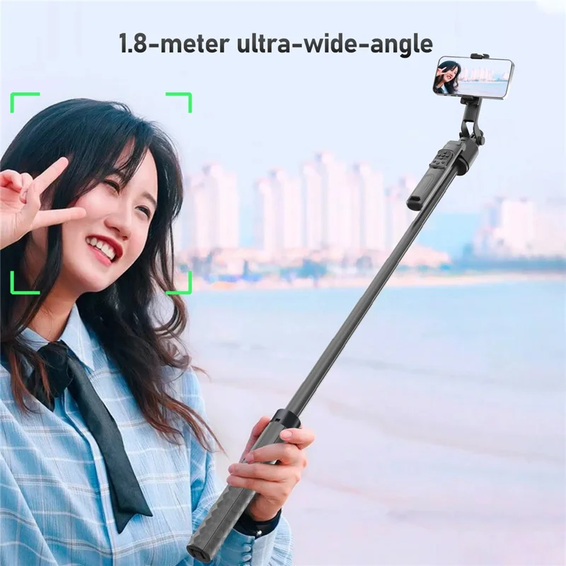 Q16 Smart AI Gimbal Selfie Stick Auto Tracking Face Follow 360 Degree Rotation Anti-shake Stabilizer