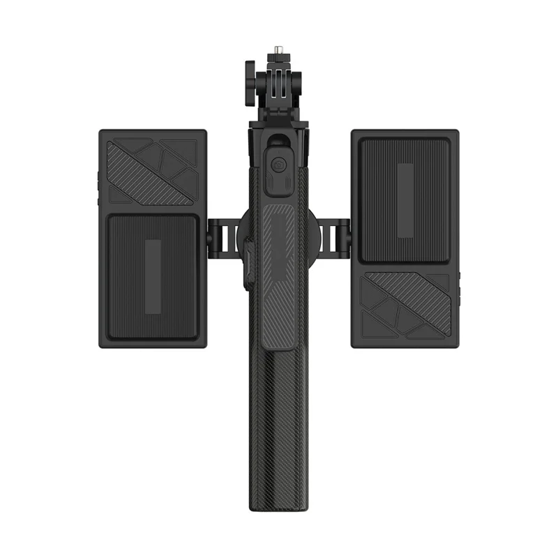 K06 Magnetic Selfie Stick with 2Pcs Fill Lights Bluetooth-compatible Tripod Stand Extendable Phone Holder for Photography