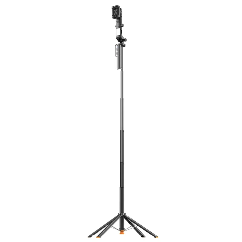 Q54 AI Gimbal Selfie Stick with Face Tracking Magnetic RGB Fill Light Extendable Phone Tripod Stand for Live Streaming