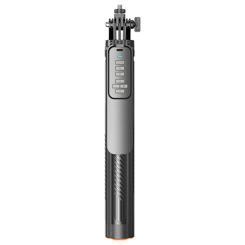 T05TK Bluetooth-compatible Tripod Selfie Stick with 10 Inch Round Fill Light Auto-Open Gimbal Stabilizer Remote Control Phone Stand for Photography