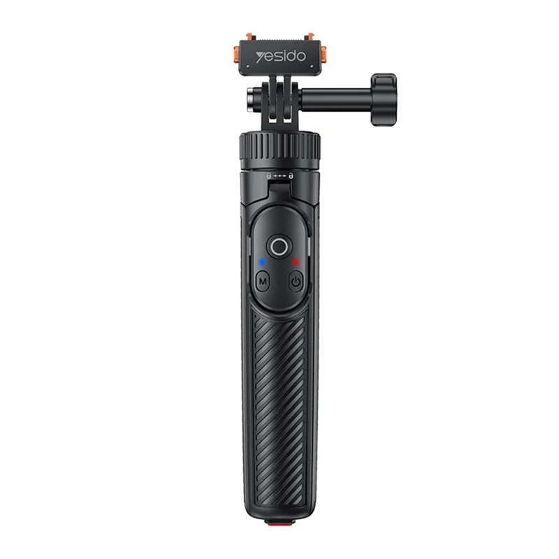 YESIDO SF38 Magnetic Quick-Release Selfie Stick for Insta360 X5 / X4 / X3 / Ace Pro 2 / Ace Pro Remote Control Telescoping Tripod - Black