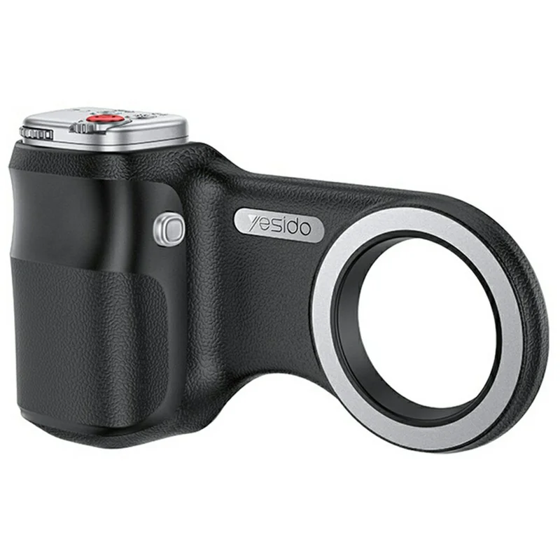 YESIDO SF39 Magnetic Phone Camera Grip with Bluetooth-compatible Remote Shutter for Photography - Black