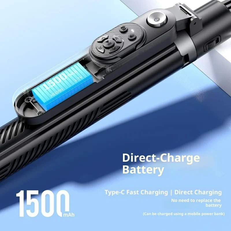 Q625MF 1.82m Extendable Selfie Stick AI Smart Tracking Auto Open Tripod for Smartphone Live Streaming