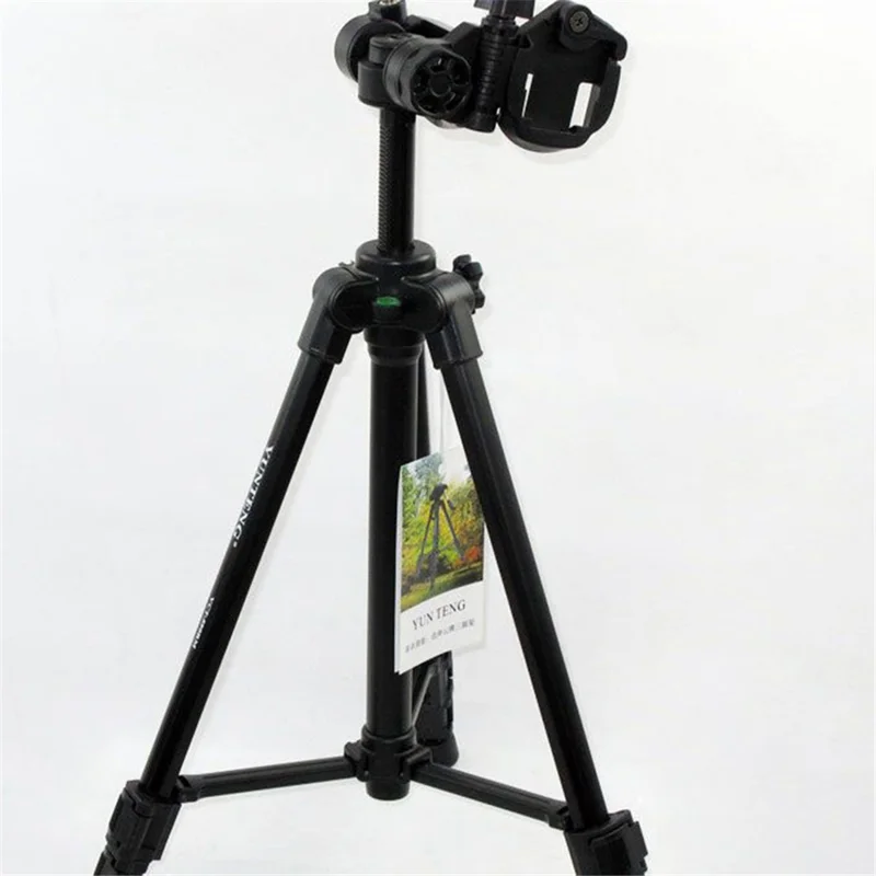 YUNTENG VCT-590 Portable Tripod with Damping Head for Canon Nikon Sony SLR Camera
