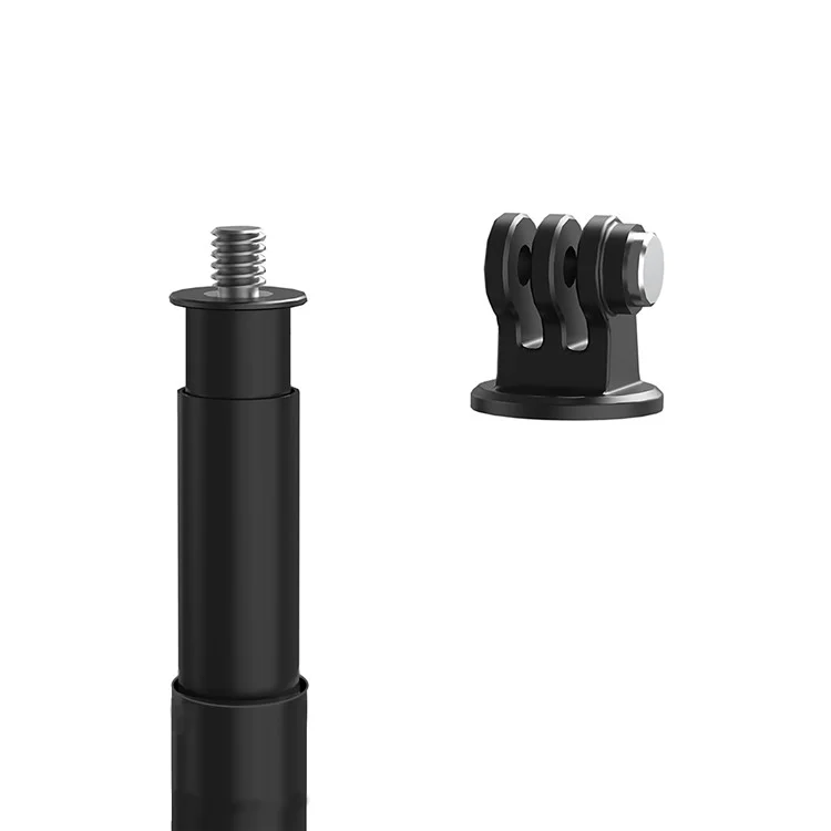 Telesin GP-MNP-270-2 2,7m de Fibra de Carbono Monopod Ajustável Para GoPro/Insta360 Câmera de Ação