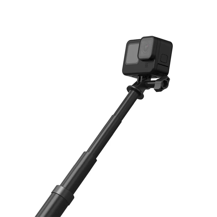 Telesin GP-MNP-270-2 2,7m de Fibra de Carbono Monopod Ajustável Para GoPro/Insta360 Câmera de Ação