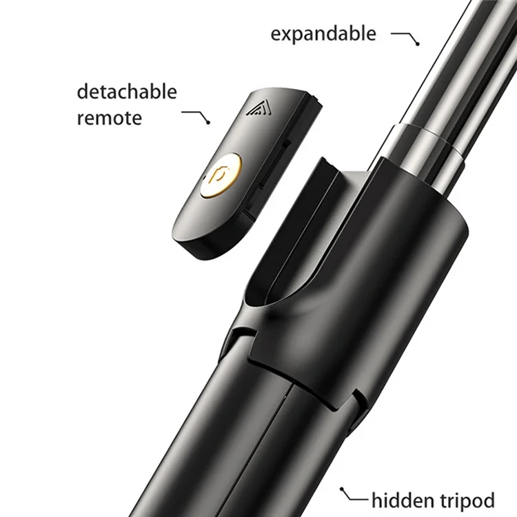 S02 Portable Contrôle De La Télécommande Bluetooth Porte-Téléphone Mobile Trépied En Direct Streaming Selfie Extensible