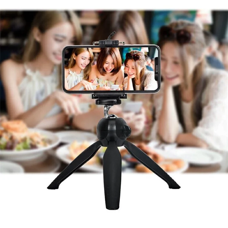 Yunteng VCT-228 Mini Portable Tpeerod Mobile Phone Selfie Self Sla Camera Camerod с Держателем Телефона Для Фотографии