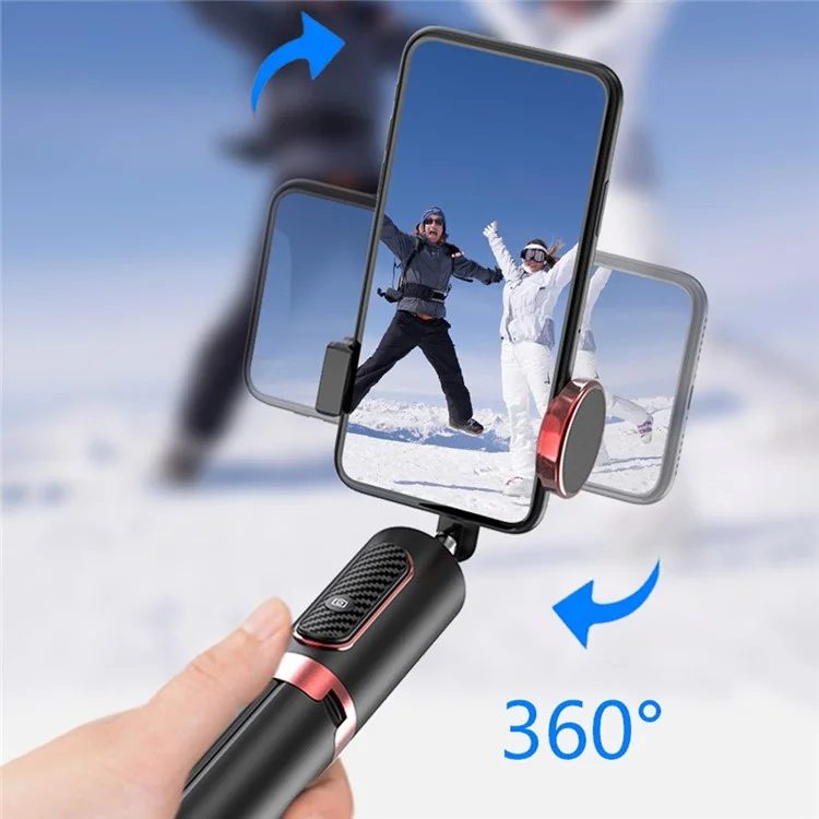 FOMITO XYK-202Max 1.5m Expanded Selfie Stick Remote Control Aluminum Alloy Telescopic Tripod - Red