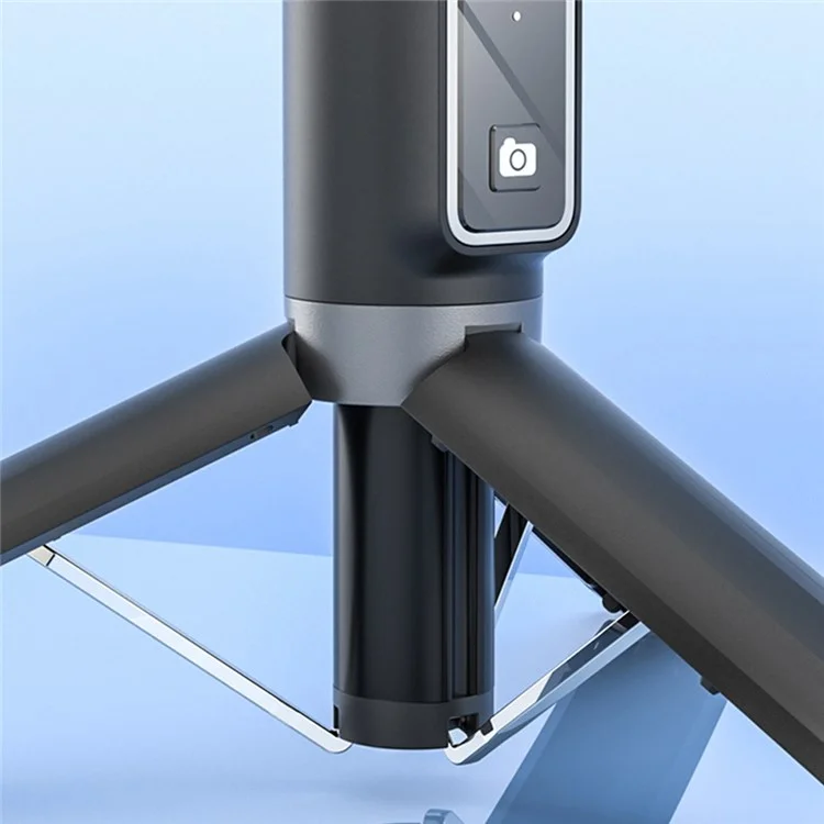 P40L-V1 Stante Trescod 2 in 1 Bluetooth Remote Control Selfie Con Supporto Per Doppio Telefono (luce di Riempimento Singolo)