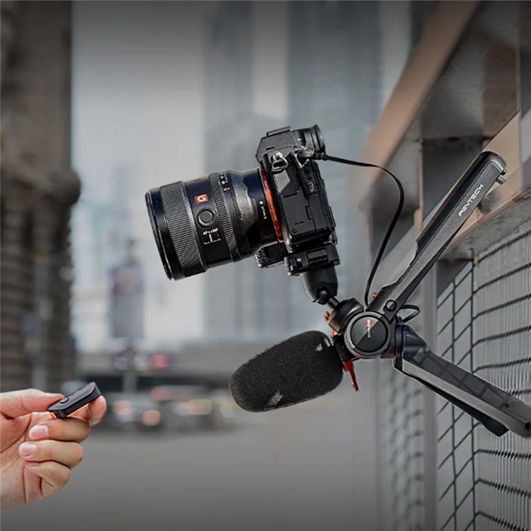 PGYTECH P-CG-081 Mantispod Mini Camera Tripod Stand Video Vlogger Desktop Shooting Mount Bracket (without Panoramic Ball Head and Remote Control)