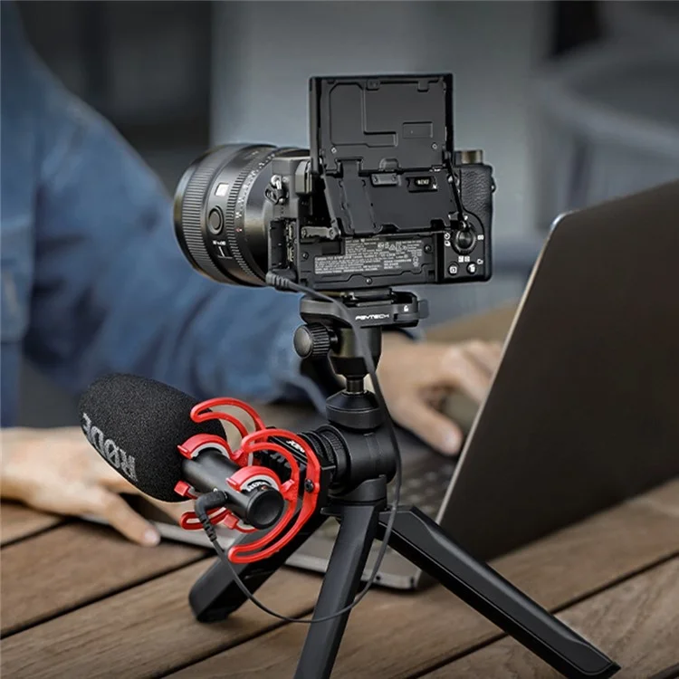 PGYTECH P-CG-081 Mantispod Mini Camera Tripod Stand Video Vlogger Desktop Shooting Mount Bracket (without Panoramic Ball Head and Remote Control)