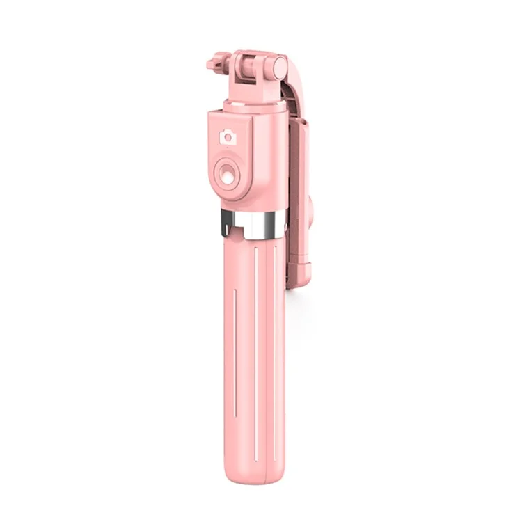 Palo de selfie y trípode Z11 de 103 cm con control remoto inalámbrico Bluetooth para vlogging y transmisión en vivo - Rosa