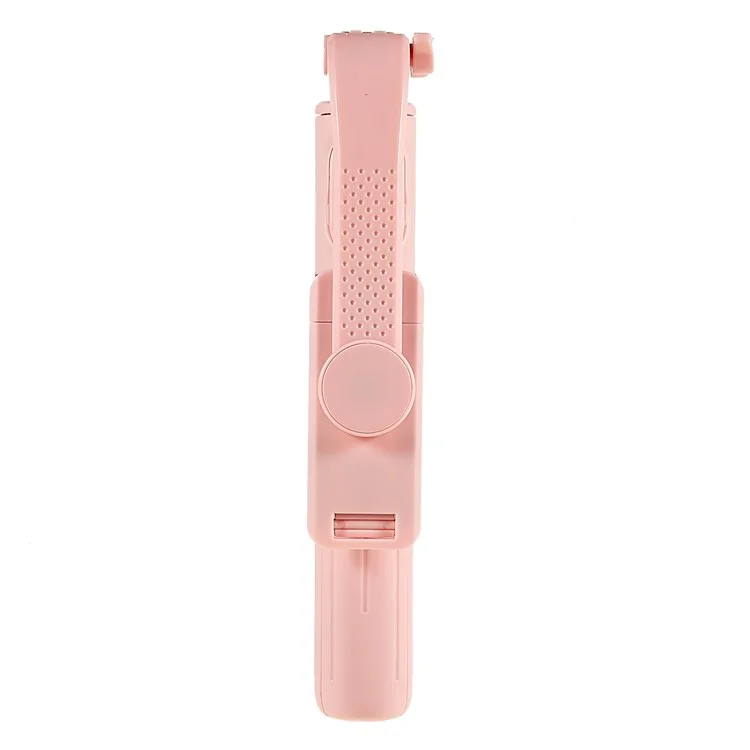 Palo Selfie Stick Trípode Extensible de 105 cm para Teléfono con Control Remoto para Viajes, Videoblogs - Rosa
