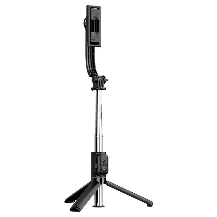 C01 1,06 m ausziehbarer Selfiestick-Stativ-Ständer mit abnehmbarer Halterung, Handyclip und Bluetooth-Fernbedienung