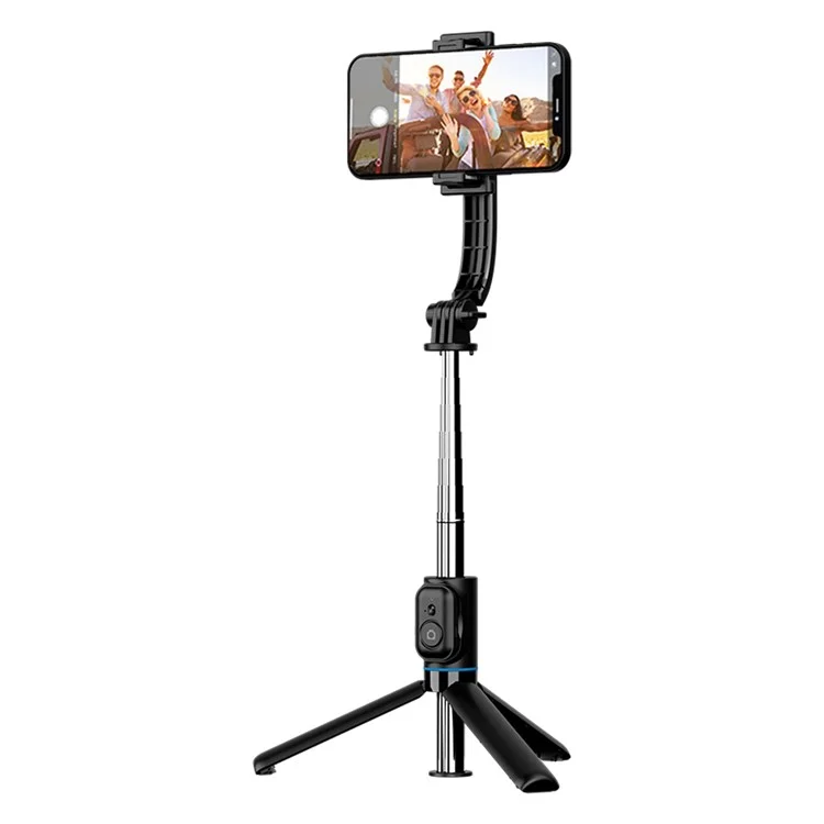 C01 1,06 m ausziehbarer Selfiestick-Stativ-Ständer mit abnehmbarer Halterung, Handyclip und Bluetooth-Fernbedienung