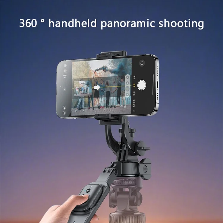 YESIDO SF17 Multifunctional Tripod Selfie Stick for Cell Phones, Camera Retractable Metal Tripod Stand