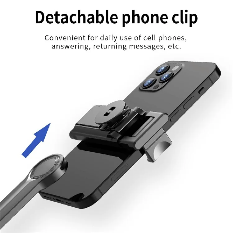 C03 2 en 1 Flexible Octopus Trépied Support Bluetooth Selfie Stick avec Support de Téléphone Détachable