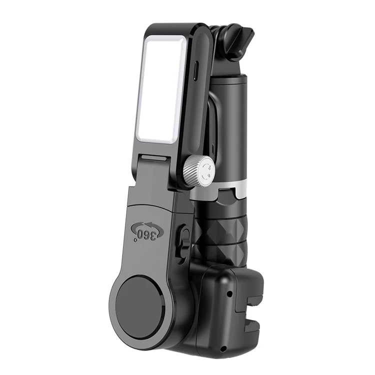 Q18 Estabilizador de Mano Monopié Gimbal Panorámico de Seguimiento Anti-Vibración de Eje Único 