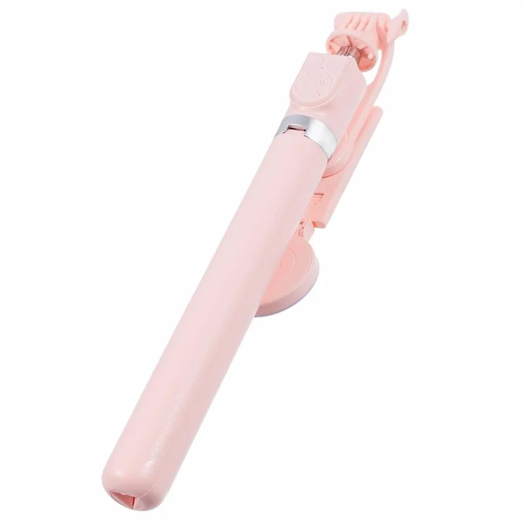 Z17 Pro 2-em-1 Tripé de 175cm com Controle Remoto Bluetooth e Luz de Preenchimento - Rosa