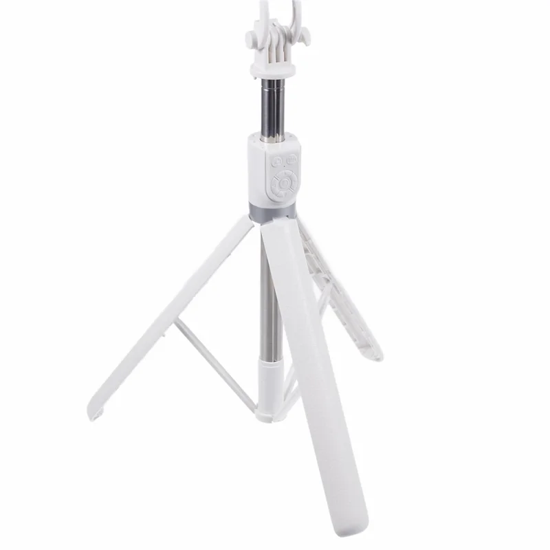 Z17 175cm Wireless Bluetooth-compatible Extendable Selfie Stick Tripod Stand with Remote Control - White