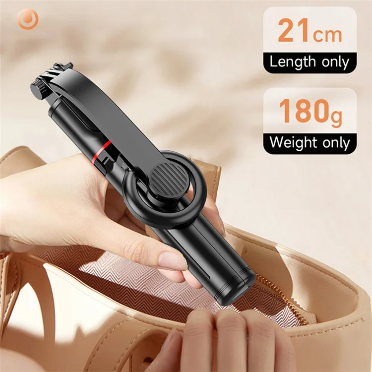 L20 Magnetic Absorption Phone Holder Tripod Stand Aluminum Alloy Extendable Selfie Stick