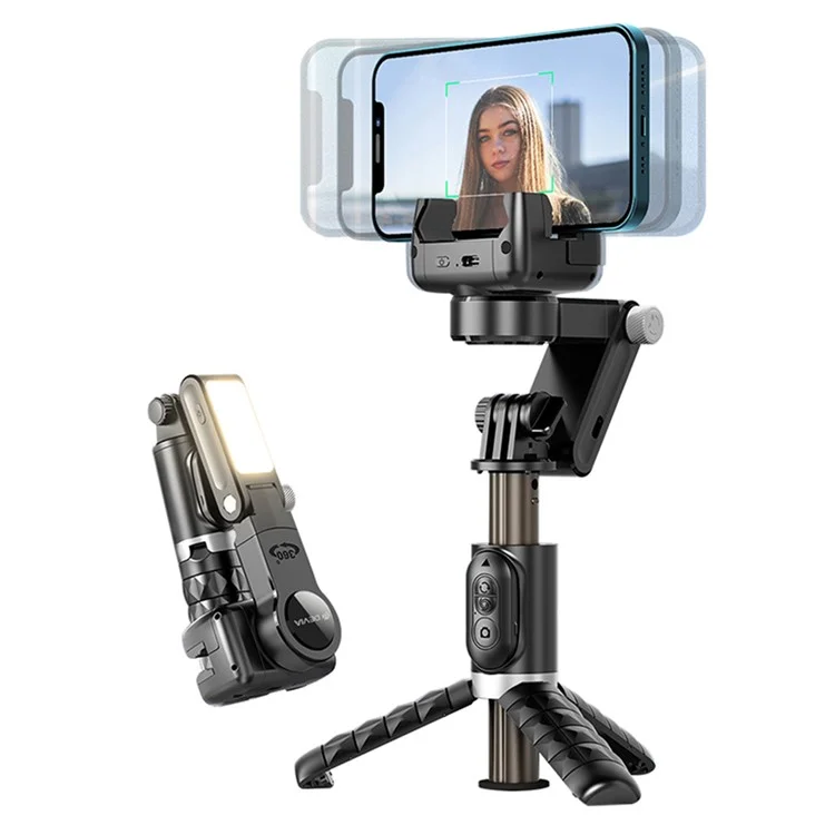 DEVIA Q18 Camera Tripod Foldable Aluminum Tripod Stick for Photography Vlogging