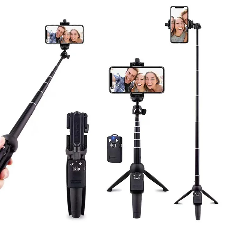 YUNTENG YT-9928 Selfie Stick Bluetooth Remote Design Tripod Stand Phone Clip Holder