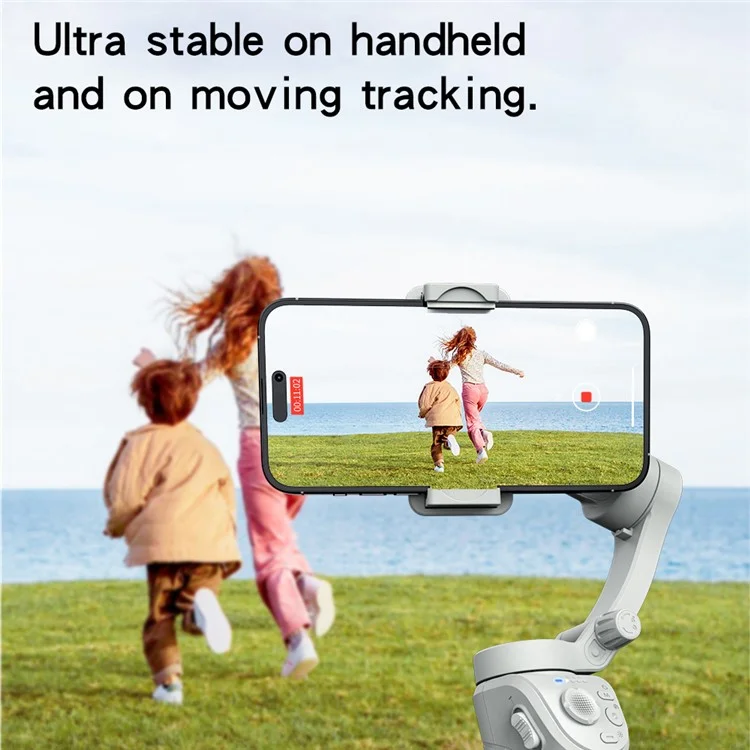YESIDO SF18 Estabilizador de Smartphone Gimbal de 3 Eixos com Rastreamento Facial e Bastão de Selfie