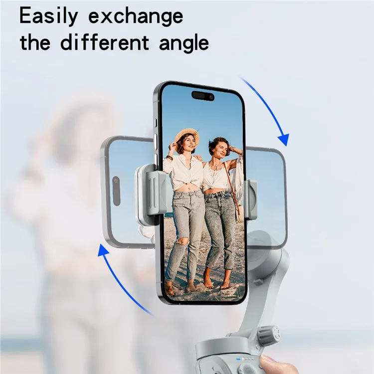 YESIDO SF18 Estabilizador de Smartphone Gimbal de 3 Eixos com Rastreamento Facial e Bastão de Selfie