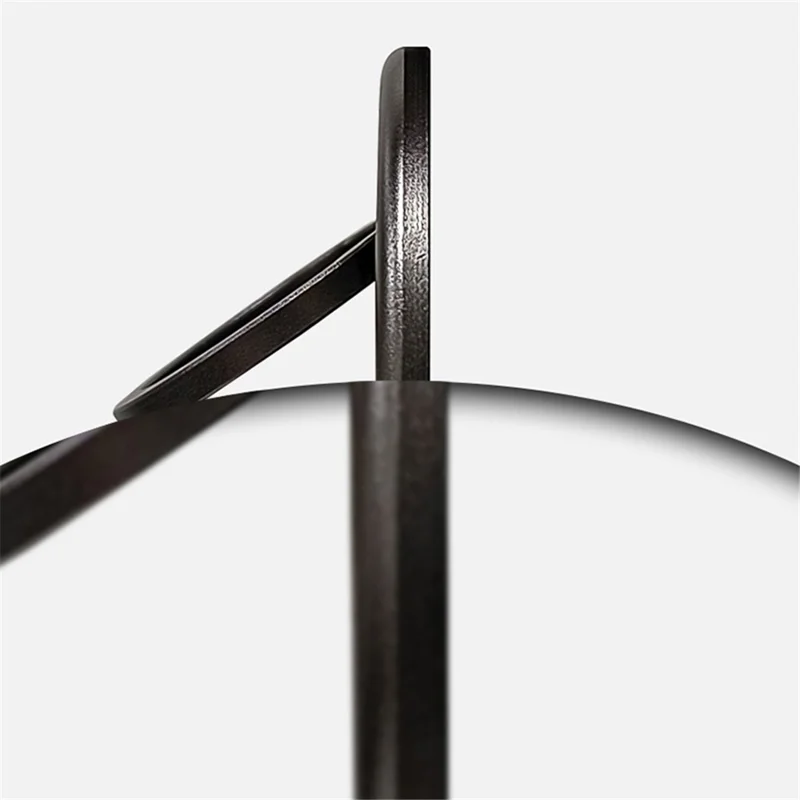 Aramid-Faser-Magnetständer für Handys mit Fingerring-Griff - Schwarz / Grau