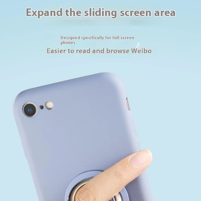 Magnetic Phone Ring Holder 360 Degree Rotation Adjustable Kickstand Finger Grip - Gold