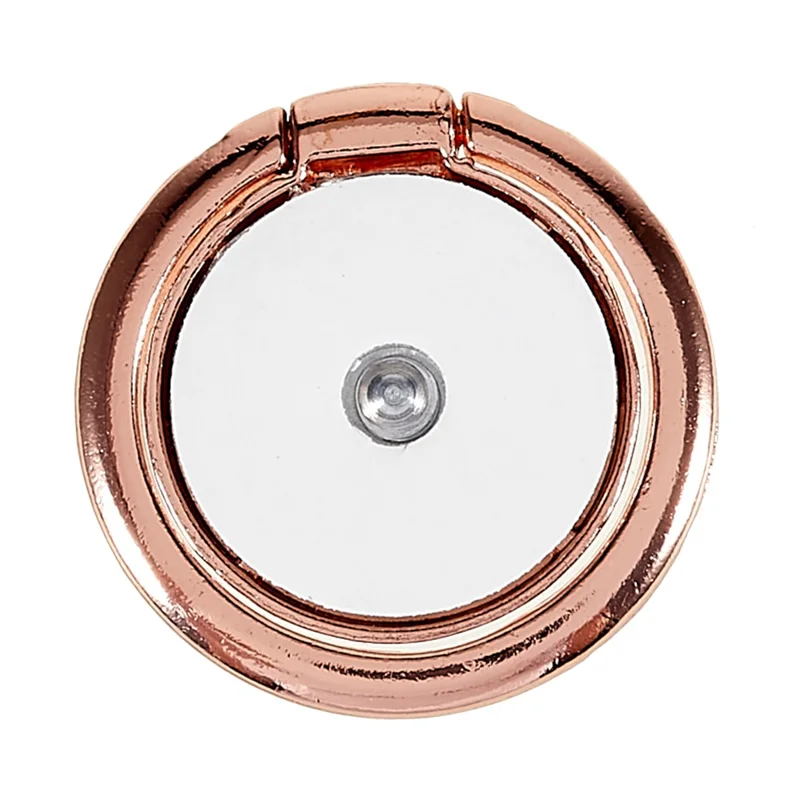 Compass Design Cell Phone Ring Holder Finger Stand Kickstand Metal Grip Holder - Pink