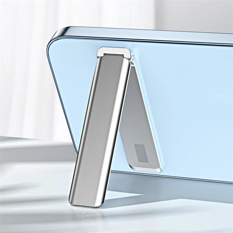 AL68774403 Cell Phone Kickstand Magnetischer Zinklegierung-Telefonrückhalter - Silber