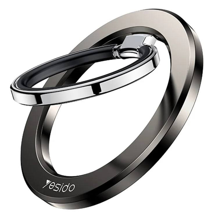 YESIDO C205 Phone Back Double-sided Magnetic Ring Holder Zinc Alloy Kickstand