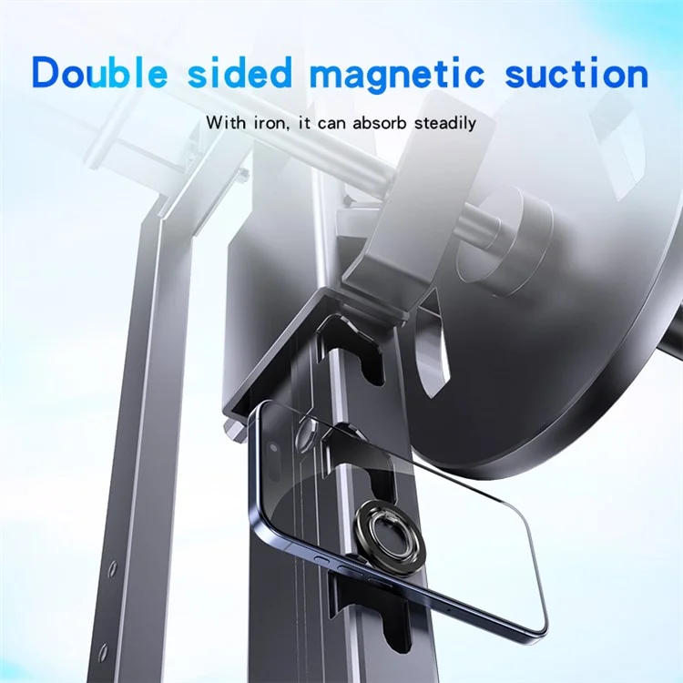 YESIDO C205 Phone Back Double-sided Magnetic Ring Holder Zinc Alloy Kickstand