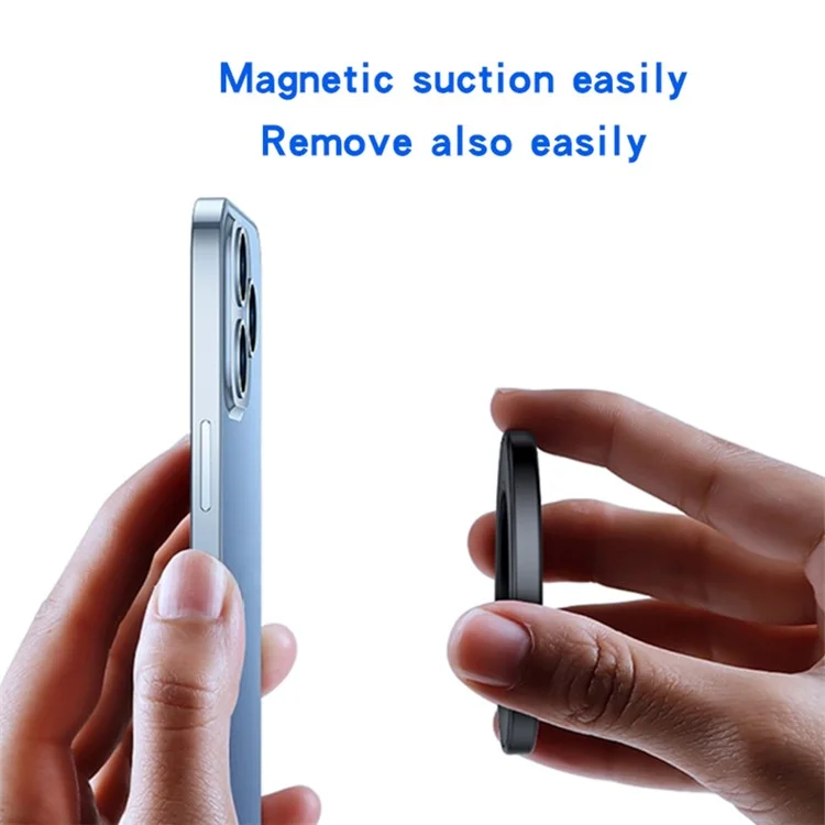 YESIDO C205 Phone Back Double-sided Magnetic Ring Holder Zinc Alloy Kickstand