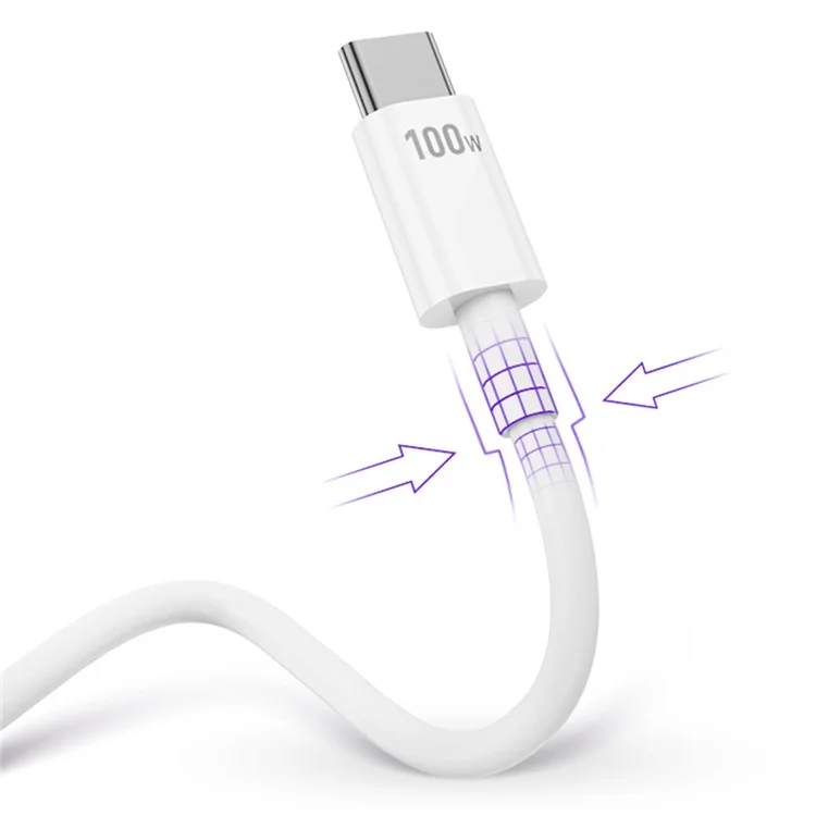 WEKOME WDC-176 Происхождение Серии Type-C к Type-C + IP Кабель для быстрой зарядки 100 Вт 