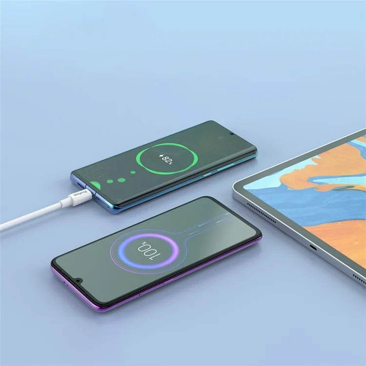 YOOBAO YB-482PD 1,2 m USB-C auf USB-C-Kabel PD 60W TPE-Handyladekabel