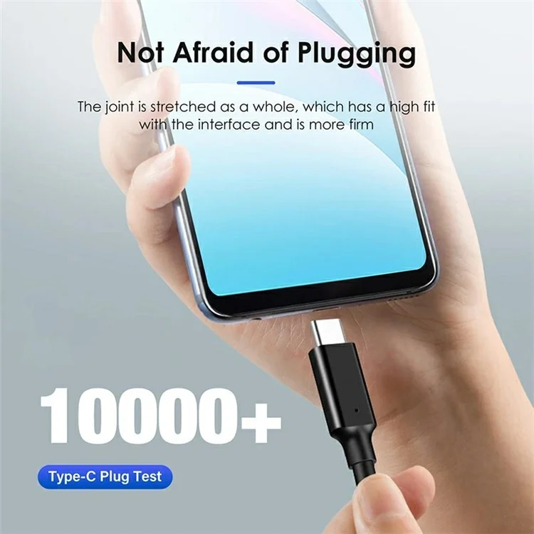 Câble de données USB 3.2 vers Type-C de 5m 60W 3A pour téléphone, tablette et ordinateur portable, chargement rapide