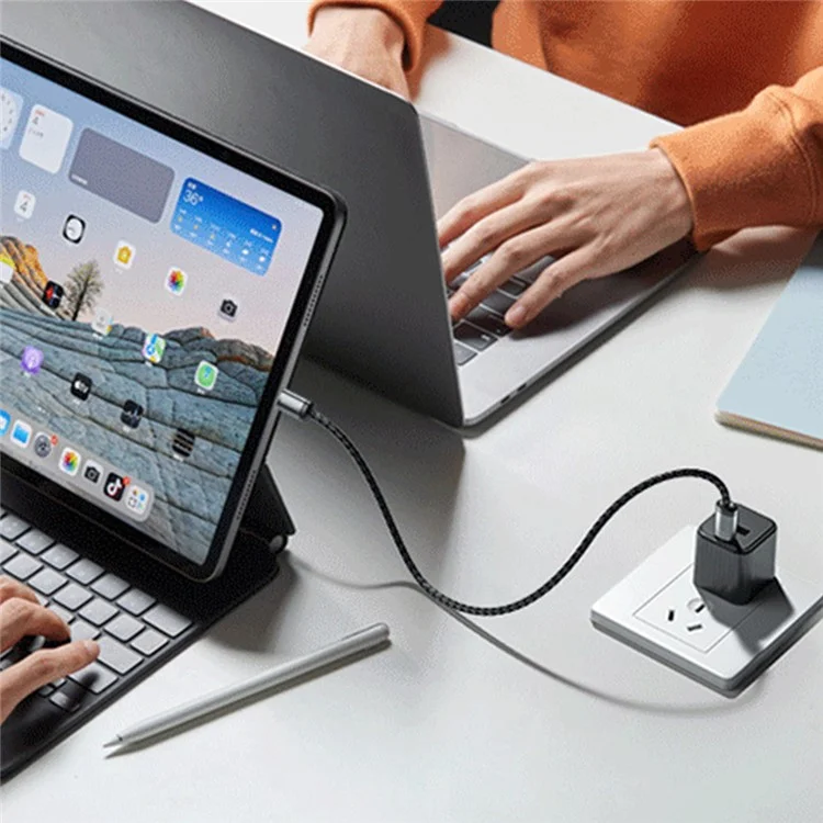 WEKOME WDC-35 Type-C to Type-C Кабель PD 65W Fast Charging Line 480Mbps Data Transfer Cord
