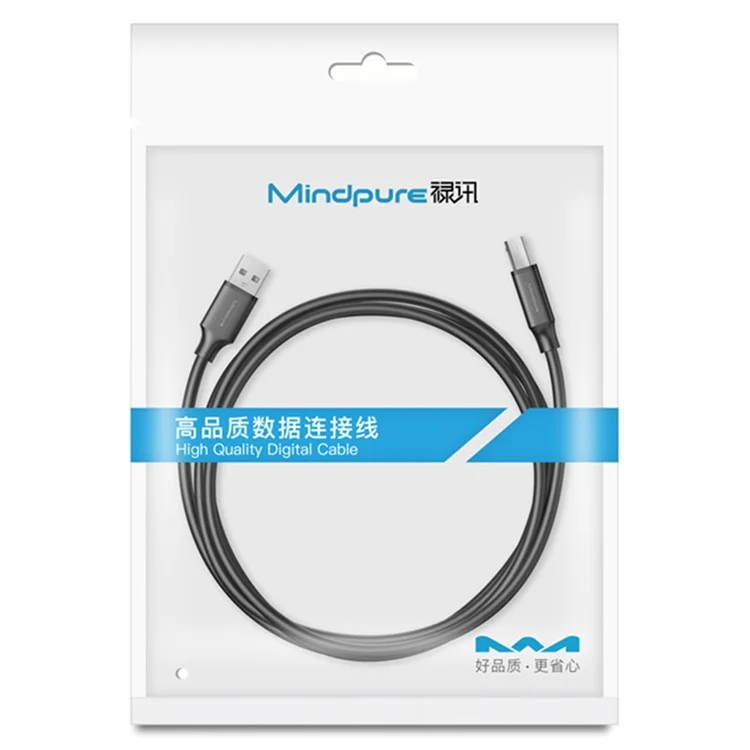 Mindpure US102 1,5m USB3.0 Mâle à USB Type-B Male Câble D'impression HD