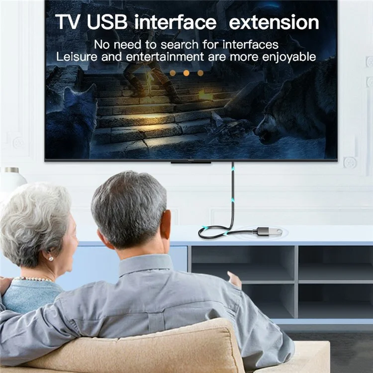 Câble d'extension USB 3.0 MINDPURE US103 3m à grande vitesse, mâle vers femelle, pour ordinateur portable et PC
