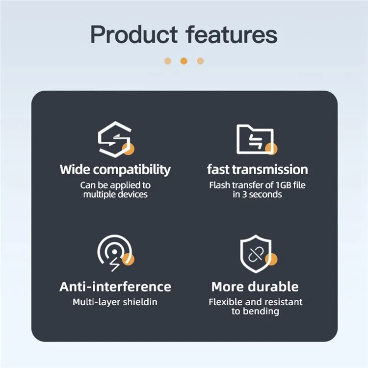 Mindpure US103 2m Vitesse Rapide USB 3.0 Câble D'extension Mâle au Cordon D'extension Féminin Pour Ordinateur Portable PC