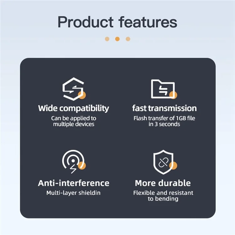 Mindpure US103 1m Vitesse Rapide USB 3.0 Câble D'extension Mâle au Cordon D'extension Femelle Pour Ordinateur Portable PC