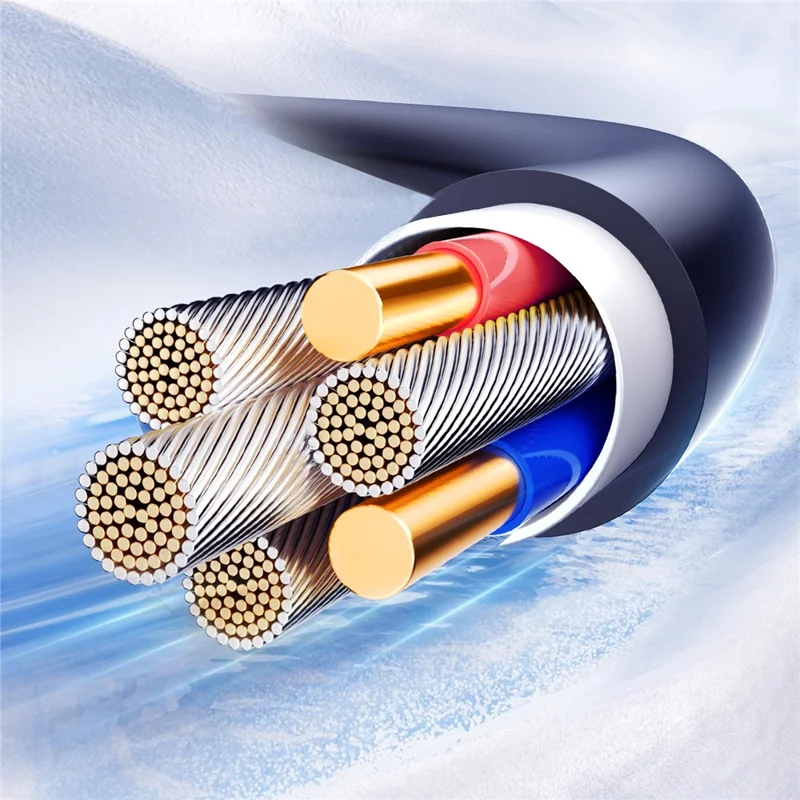 JOYROOM S-A43 1.5m Coiled Cable Type-C to Type-C 60W Fast Charging Spring Data Cord for iPhone 16-15 Series - Black