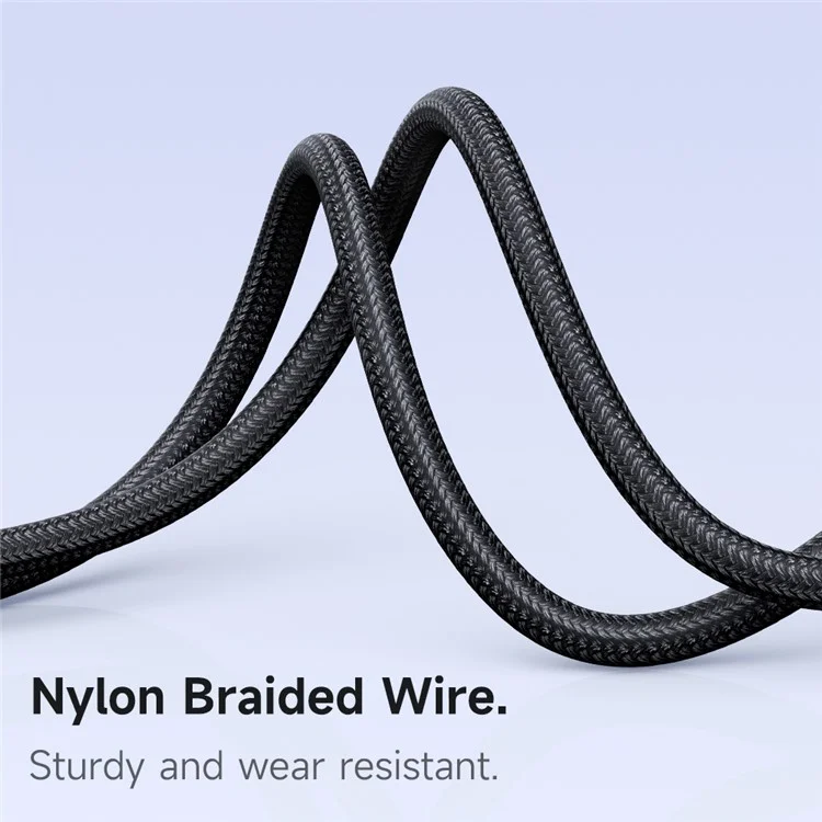 MCDODO CA-5180 1.2m USB-A to Type-C 6A 100W Charging Data Cable with Breathing Light - Black